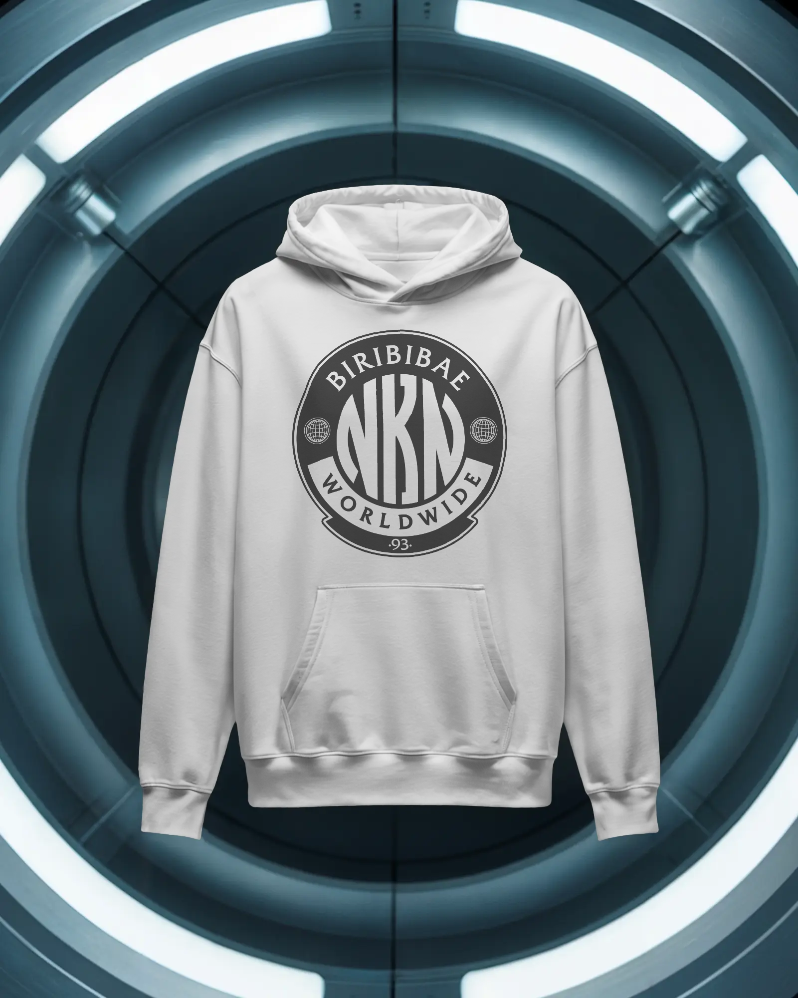 Sudadera Worldwide Blanca