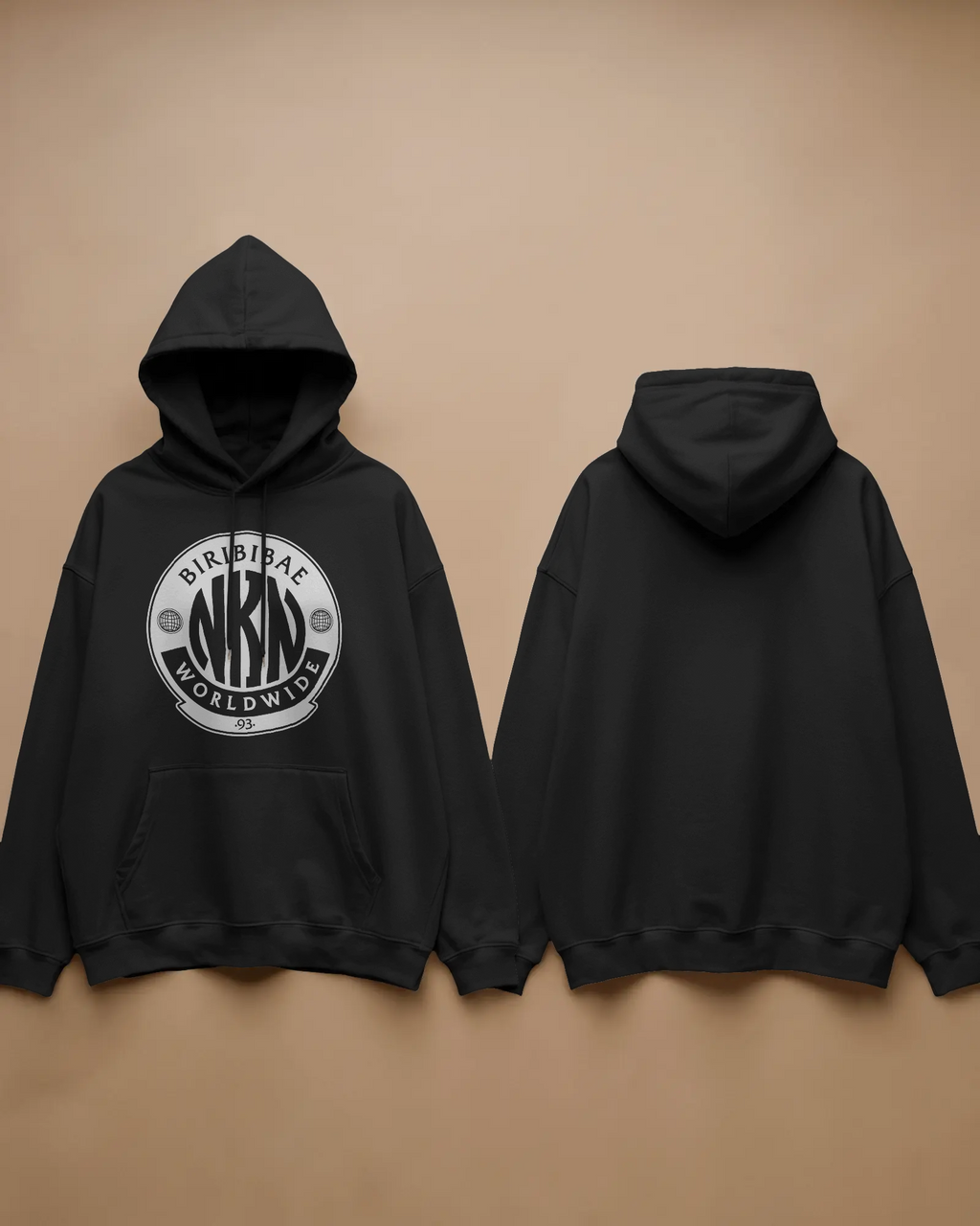 Sudadera Worldwide Negra