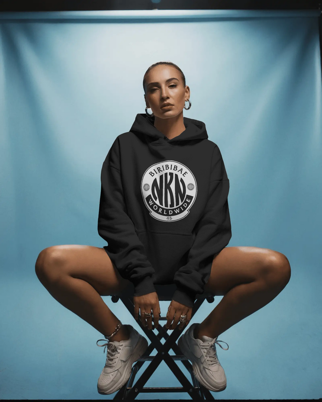 Sudadera Worldwide Negra