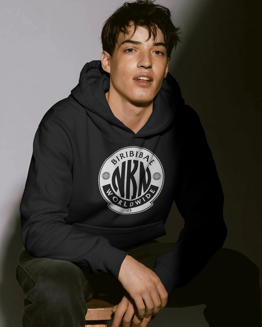 Sudadera Worldwide Negra